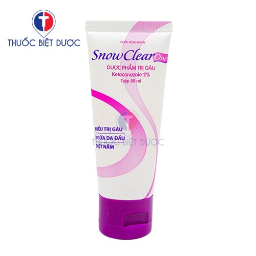 Dầu gội trị gàu Snowclear One Merap - Ketoconazole 2%