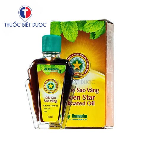 Dầu xoa sao vàng