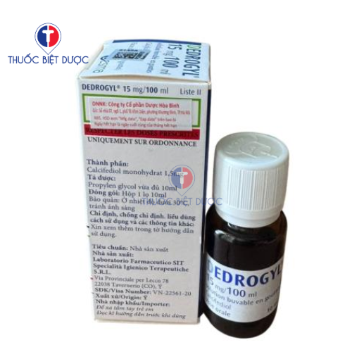 Hình ảnh Dedrogyl 15mg/100ml