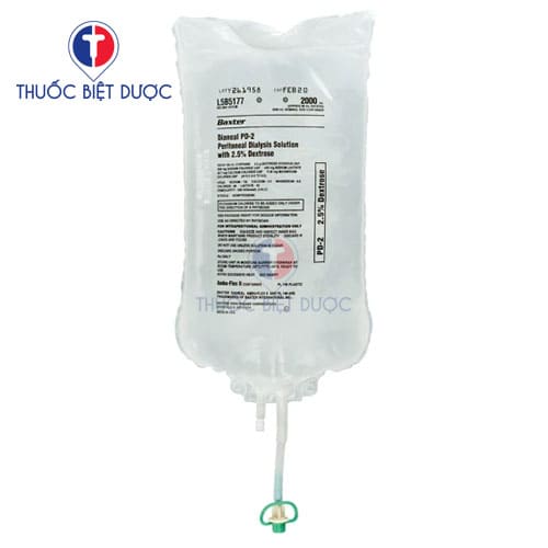 Dianeal PD 2 Peritoneal Dialysis Solution with 2,5% Dextrose