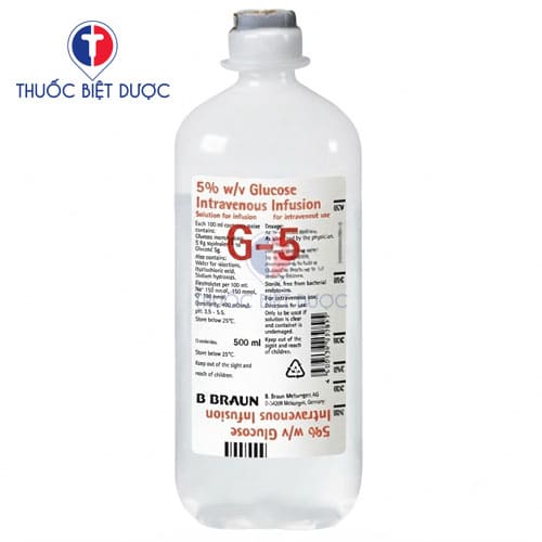 Dịch truyền tĩnh mạch Glucose 5%