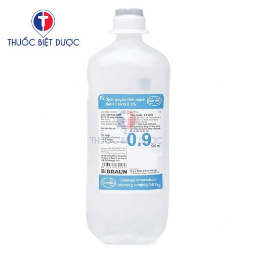 Dịch truyền tĩnh mạch natri clorid 0,9%