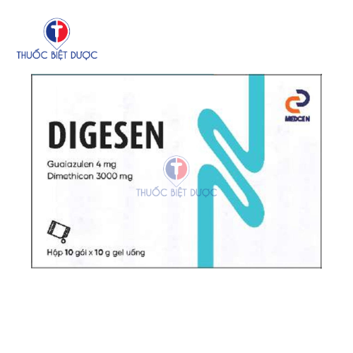 Digesen - Điều trị biểu hiện đau dạ dày và chướng bụng
