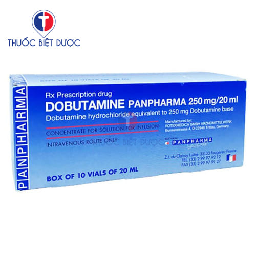 Dobutamine Panpharma 250mg/20ml