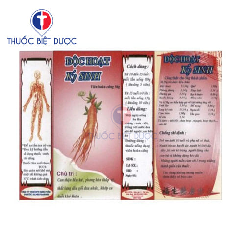 Độc hoạt ký sinh hoàn