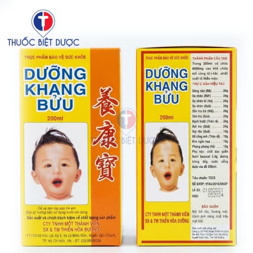 Thuốc bổ trẻ em dưỡng khang bửu