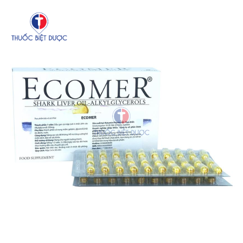 Ecomer 250mg - Hỗ trợ tăng cường sức khỏe và hệ miễn dịch