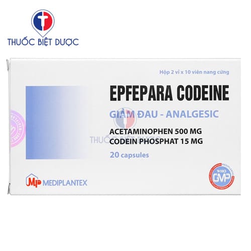 Epfepara codeine