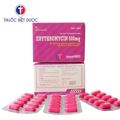 Erythromycin 500mg