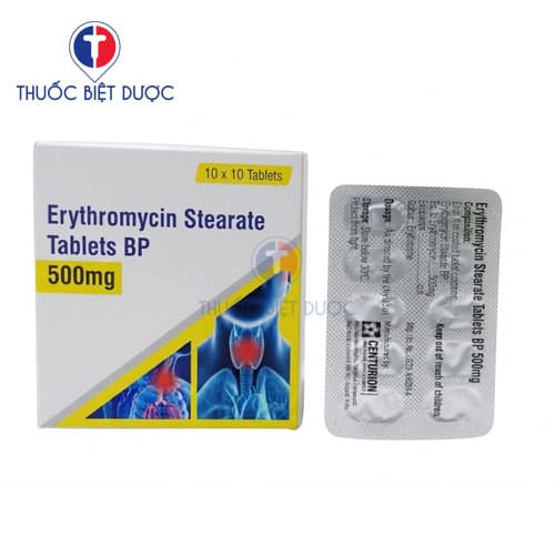 Erythromycin Stearate Tablet BP 500mg