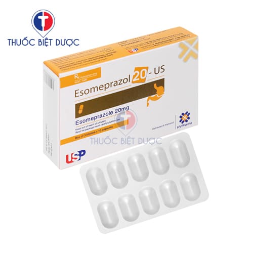 Hình ảnh Esomeprazol 20 - US