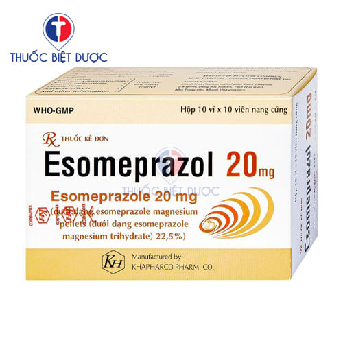 Hình ảnh Esomeprazol 20mg