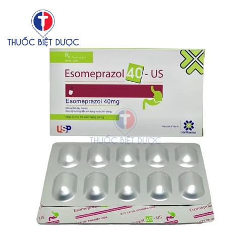 Hình ảnh Esomeprazol 40-US Tab.