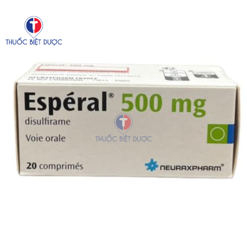 Esperal 500mg hỗ trợ cải thiện tình trạng nghiện rượu