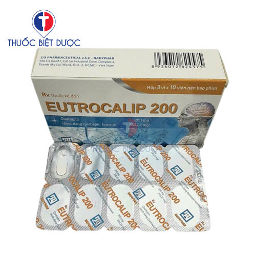 Eutrocalip 200 Nadyphar - Quetiapine
