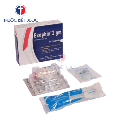 Exephin 2gm IV Injection