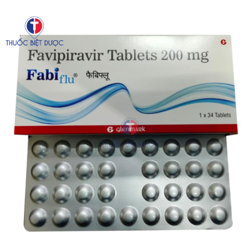Hình ảnh Fabiflu 200mg Glenmark