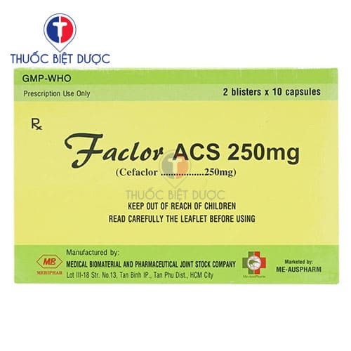 Faclor ACS 250mg