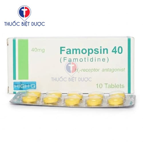 Famopsin 40 Remedica - Famotidine