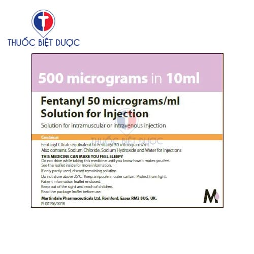 Fentanyl 50 micrograms/ml