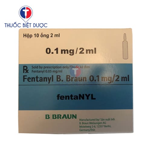 Fentanyl B.Braun 0.1mg/2ml
