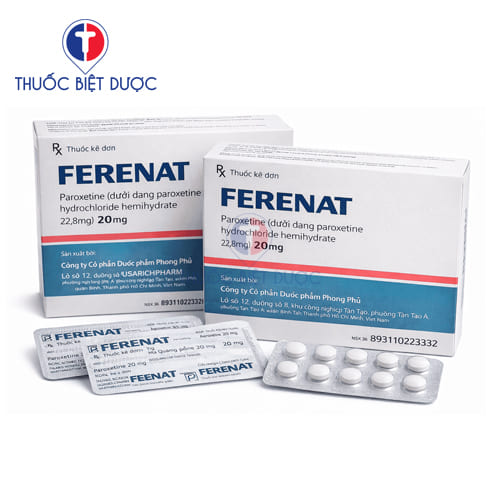 Ferenat 20mg DRP Inter - Paroxetine