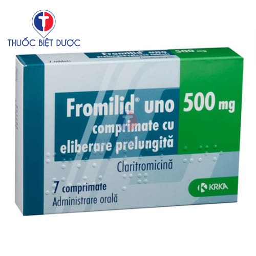 Fromilid UNO Modified release tablets 500mg