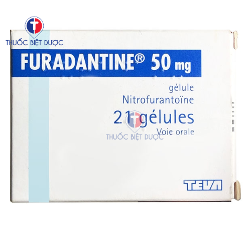 Furadantine 50mg Nitrofurantoin Teva