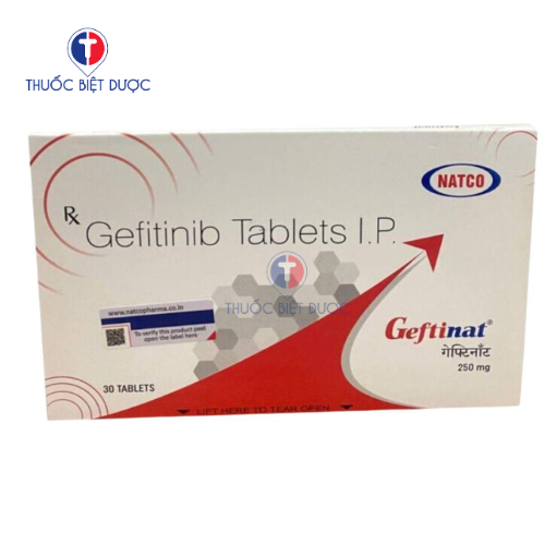 Geftinat 250mg chỉ định điều trị bệnh ung thư phổi