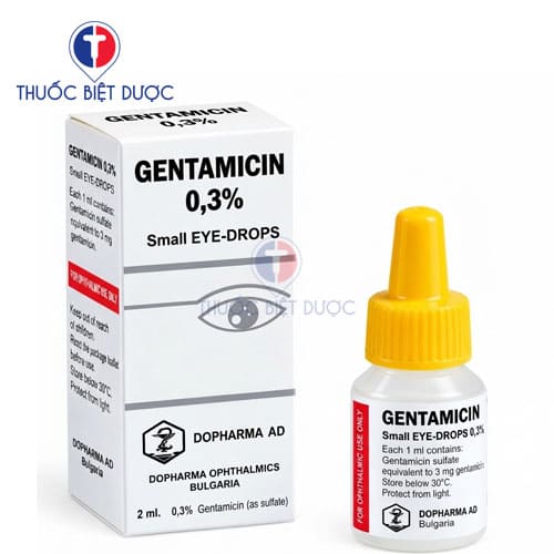 Gentamicin 0,3%-5ml