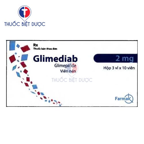 Glimediab tablets 2mg