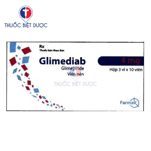 Glimediab tablets 4mg
