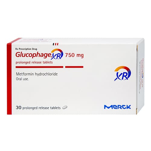Glucophage XR 750mg