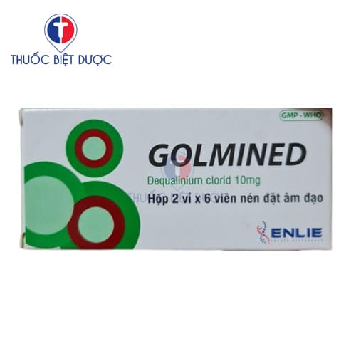 Golmined 10mg Enlie - Dequalinium