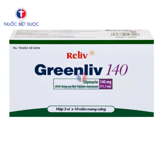 Thuốc Greenliv 140mg hỗ trợ tăng cường chức năng gan