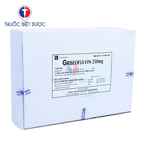 Griseofulvin 250mg Mekophar