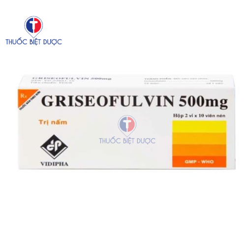 Griseofulvin 500mg Vidipha