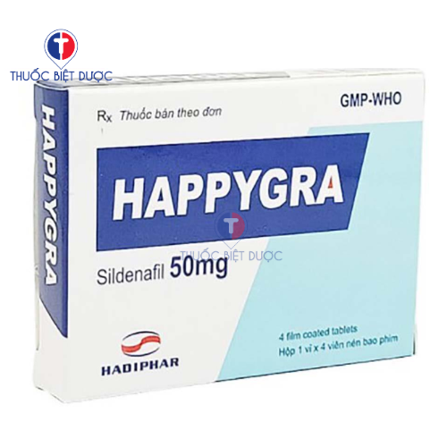 Hình ảnh Happygra 50mg Hadiphar