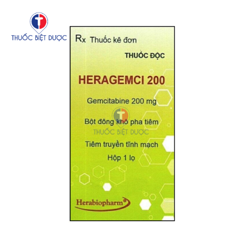 Heragemci 200 - Thuốc điều trị một số bệnh ung thư