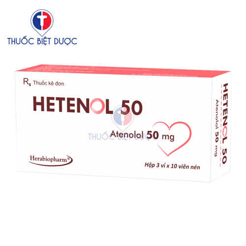 Hetenol 50 Herabiopharm - Atenolol