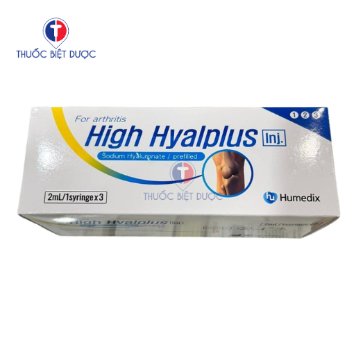 High Hyalplus 20mg/2ml hỗ trợ giảm đau trong viêm khớp gối