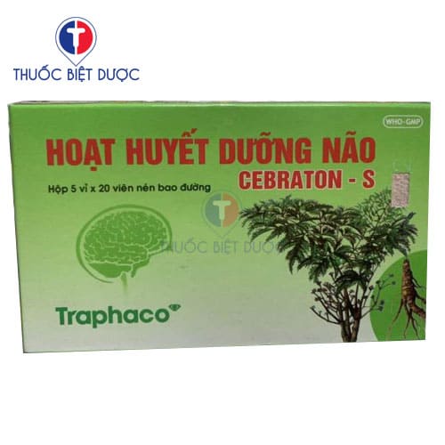 Hoạt huyết dưỡng não Cebraton S