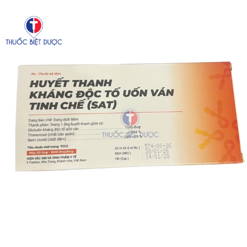 Huyết thanh kháng độc tố uốn ván tinh chế SAT