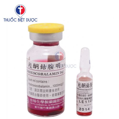 Hydroxocobalamin injection Tai Yu