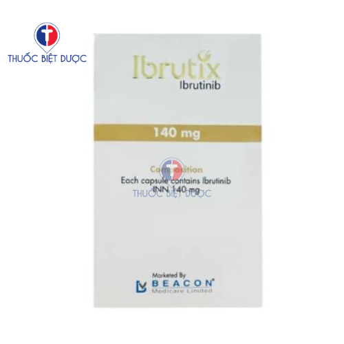 Ibrutix 140mg điều trị u tế bào lympho và ung thư máu