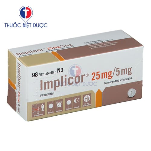 Implicor 25mg/5mg Servier