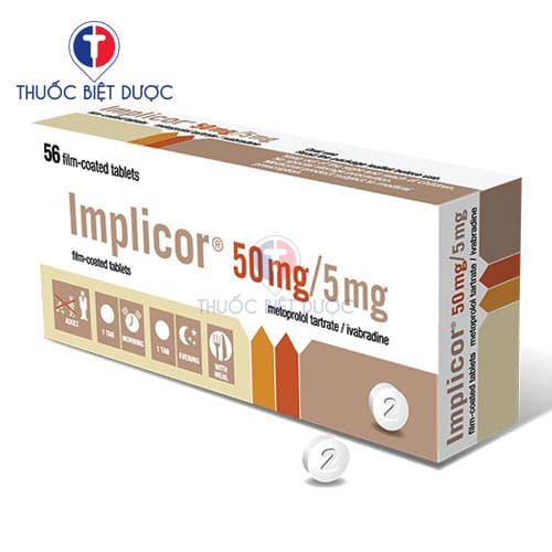 Implicor 50mg/5mg Servier