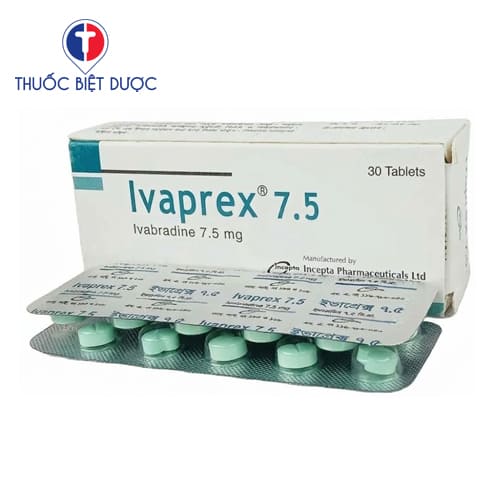 Ivaprex 7.5 Tablet Incepta - Ivabradin
