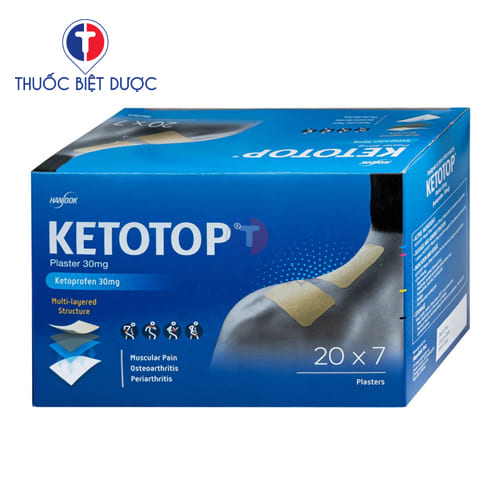 Ketotop Plaster 30mg Handok - Ketoprofen