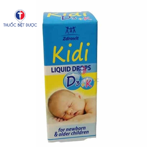 Kidi Liquid Drops D3 + K Natur Produkt Pharma